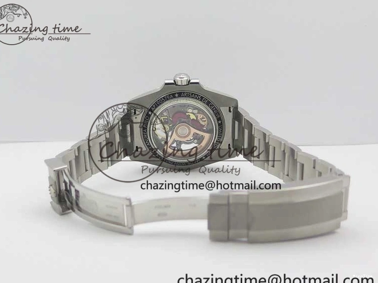 MiroTime 0214 Durable Andrea Pirlo Project Skeleton Submariner SS VRF Best Edition on SS Bracelet SA 2985